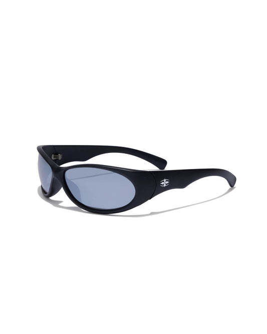 DEMON SPEED - MATTE BLACK / SILVER-GREY POLARIZED