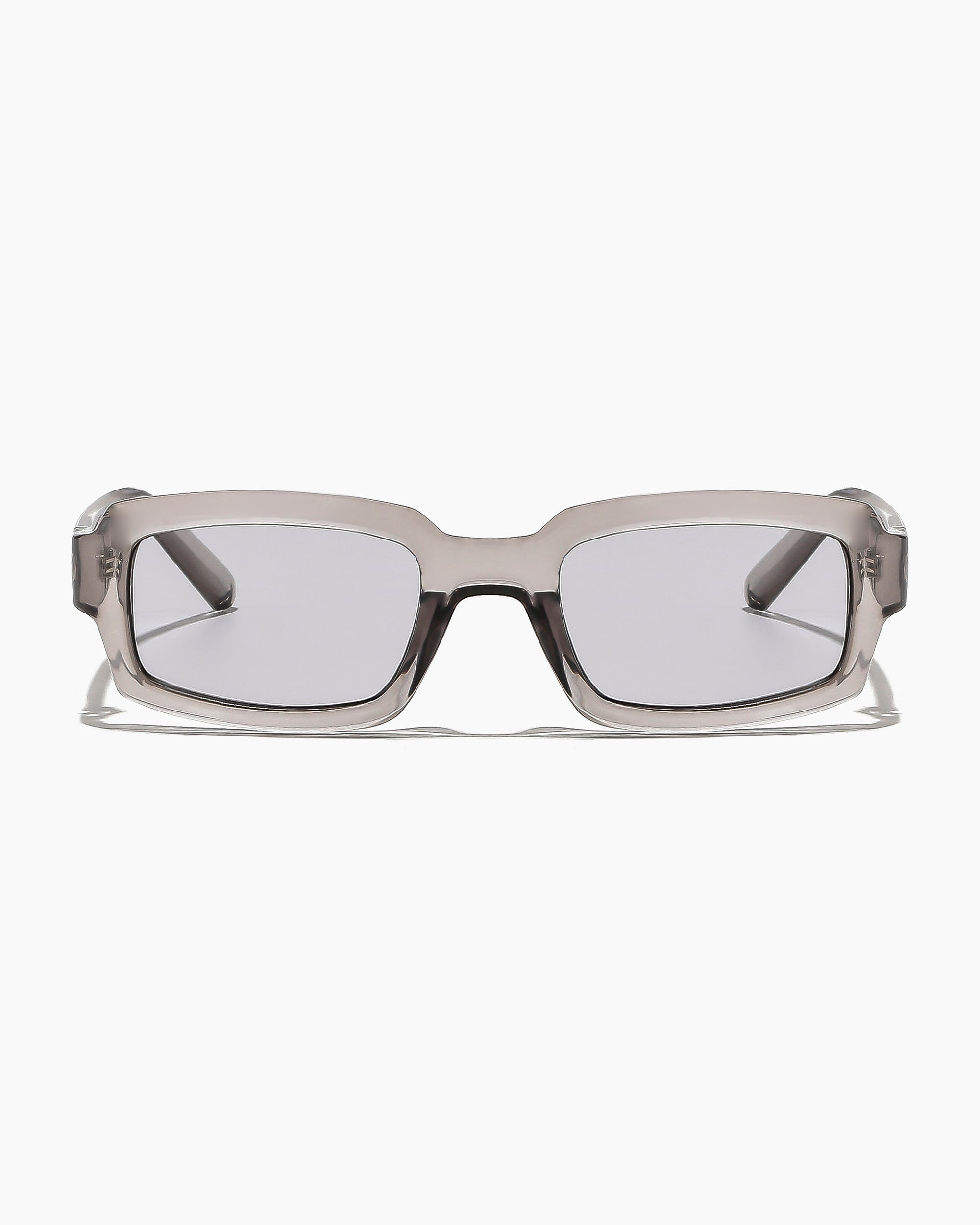 INTERCEPTOR SUNGLASSES - CRYSTAL SMOKE / MID GREY | Ritual Vision