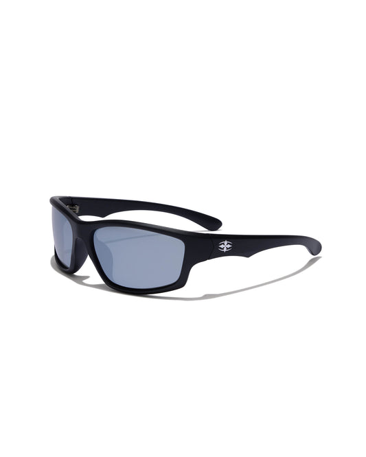 TEENAGE ZERO - MATTE BLACK / SILVER GREY POLARIZED